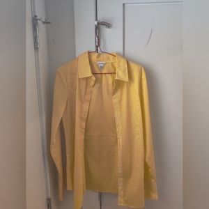 Calvin Klein yellow 🟡 dress shirt